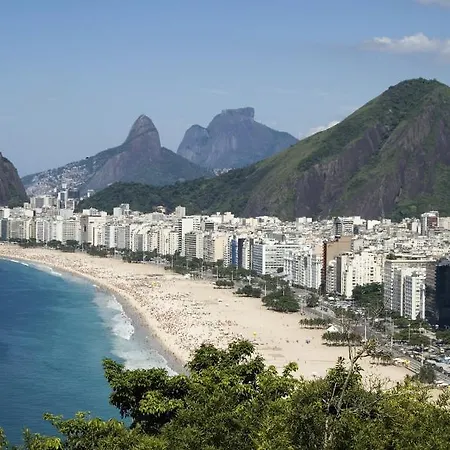 Vista Mar Luxo Copacabana Río de Janeiro Exterior foto