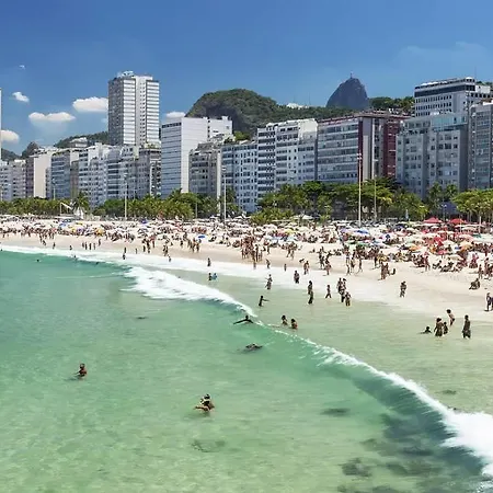 Vista Mar Luxo Copacabana Río de Janeiro Exterior foto