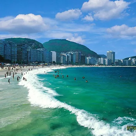 Vista Mar Luxo Copacabana Río de Janeiro Exterior foto
